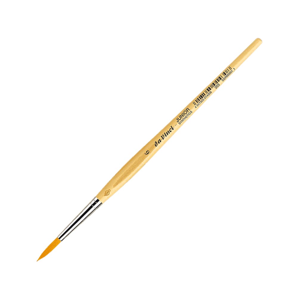 Pincel Hobby Escolar Redondo Nº6 303 Junior Da Vinci 1un