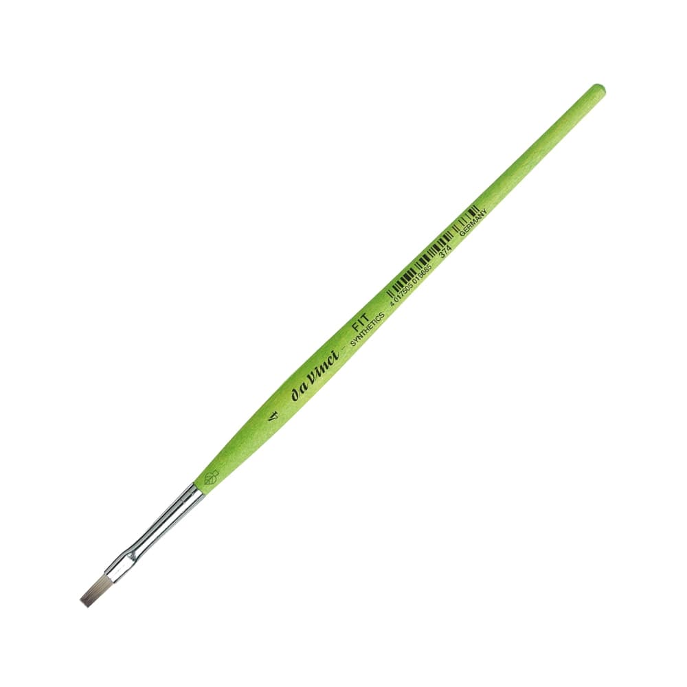Pincel Hobby Escolar Espatulado Nº4 374 Fit Da Vinci 1un