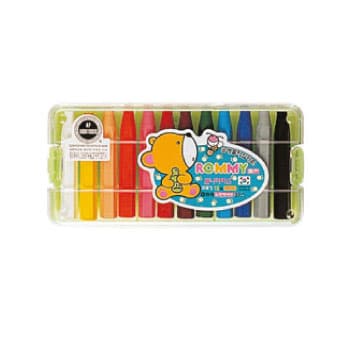 Lápis de Cera 12 Cores Dong-A Rommy