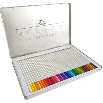 Lápis Cor 36un Cx Metal Dong-A Fable 18cm