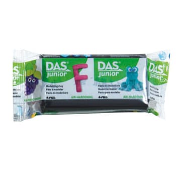 Pasta Modelar Preto Junior DAS 100g