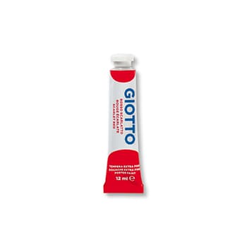 Guache Tubo 12ml Giotto Vermelho