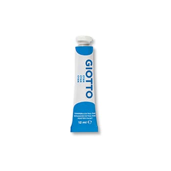Guache Tubo 12ml Giotto Azul Ciano