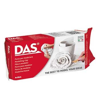 Pasta Modelar Branca DAS 1Kg