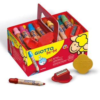 Lápis Cor 36un + 3 Afia Lápis Schoolpack Giotto Be-Be