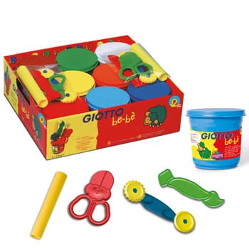 Conjunto Pasta Modelar Giotto Be-Be Schoolpack 8+ 8