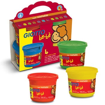 Guache Pintura Dedos 150mlx04 Giotto Be-Be