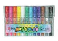 Marcador Grosso Any-Color 12 Cores Pvc Set