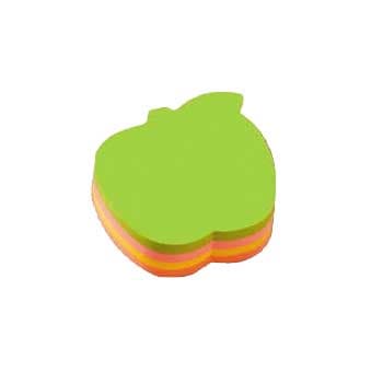 Bloco Notas Aderentes 070x070mm Maçã 200 Folhas