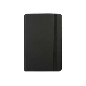 Bloco Notas Quadriculado 10,5x14,8cm Semi Pele Preto 120Fls