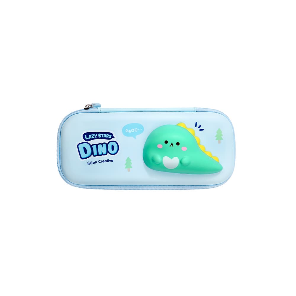 Estojo Retangular Squishy Lazy Stars Dino