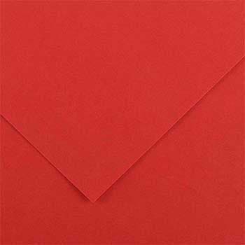 Cartolina 50x65cm Vermelho 185g 1 Folha Canson
