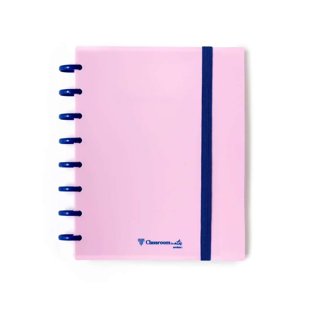 Caderno Inteligente A5 PP Ambar EcoSmart Rosa 100Fls