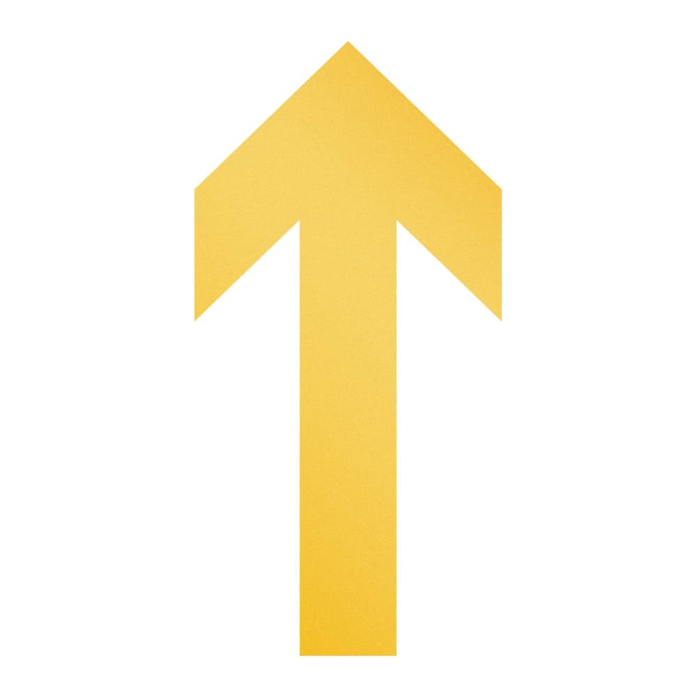 Sinalética Chão Forma Seta Durable Pack 10un