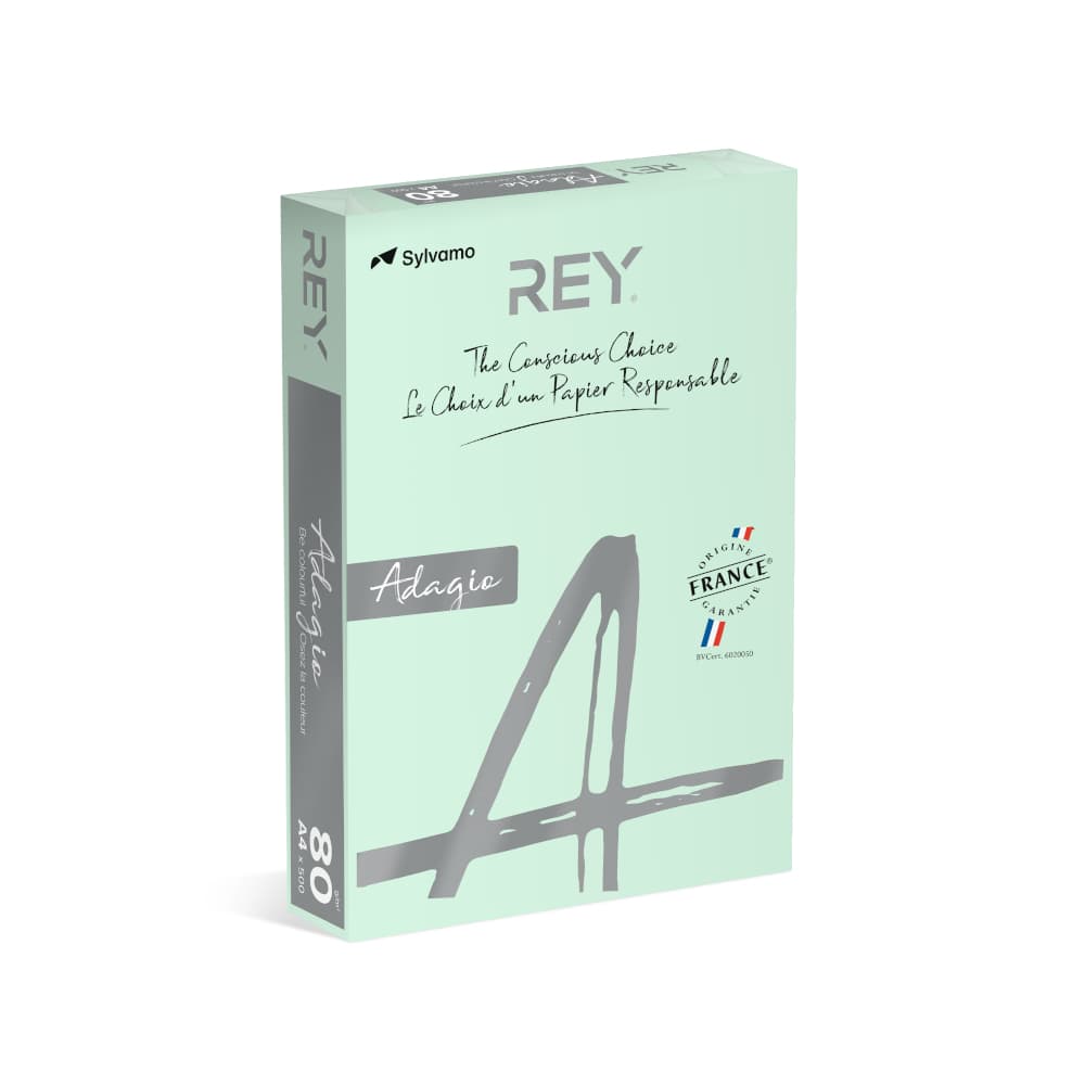 Papel Fotocopia Verde Claro Adagio(cd81) A4 80gr  1x500Fls