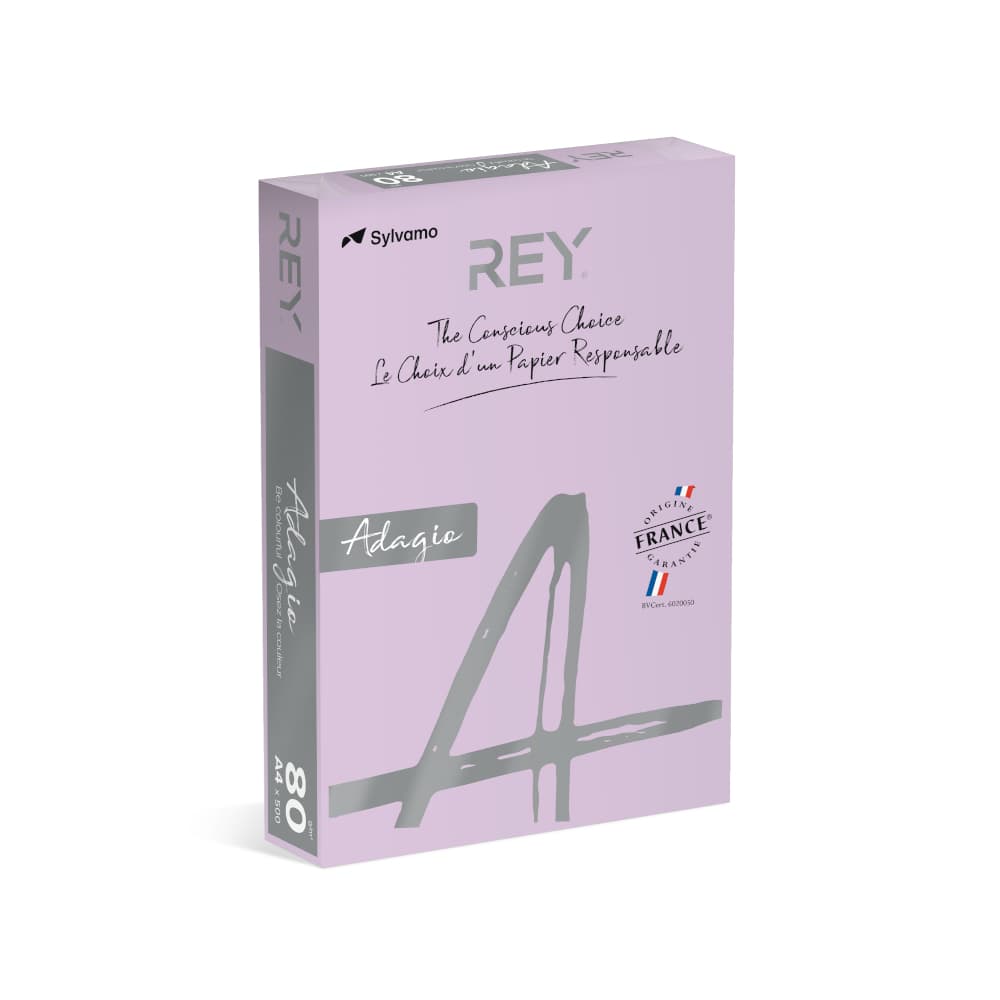 Papel Fotocopia Violeta/Lilas  Adagio(cd28) A4 80gr 1x500Fl