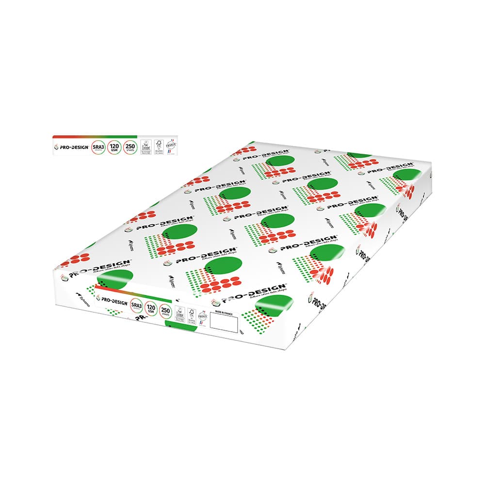 Papel 120gr SRA3 320x450mm  Pro Design  1x250Fls