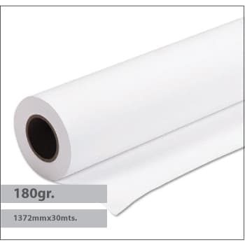 Papel 1372mmx030m 180g Premium Coated SIHL 1 Rolo