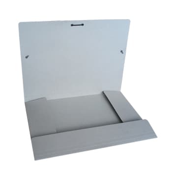 Pasta Cartolina A4 350gr Abas/Elásticos Azul Fog