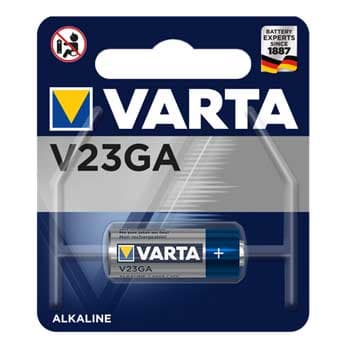 Pilhas V23GA / LR23 Alcalinas 12V 50mAh Varta 1un