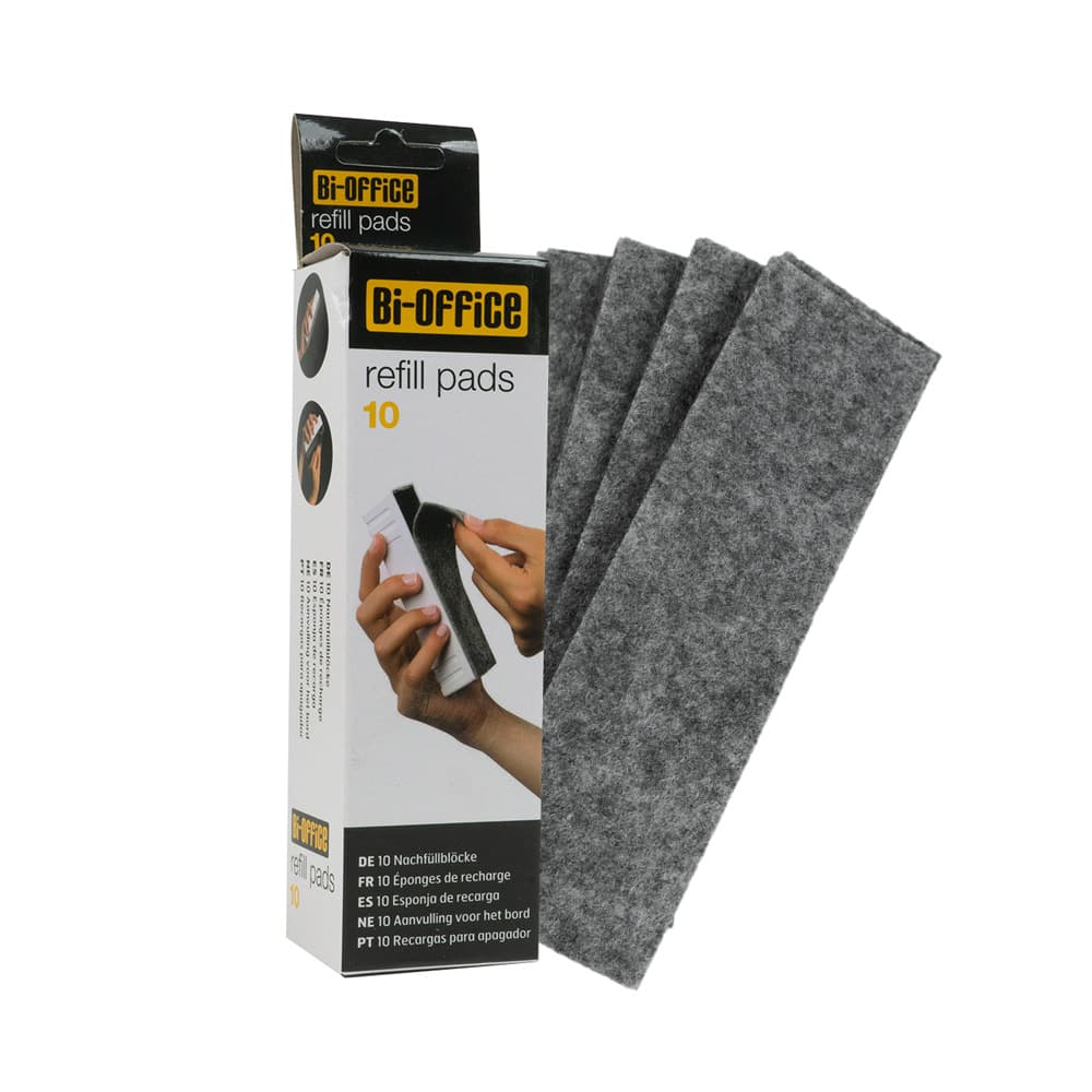 Recarga Apagador Magnético Q.Brancos 140x40mm 10un