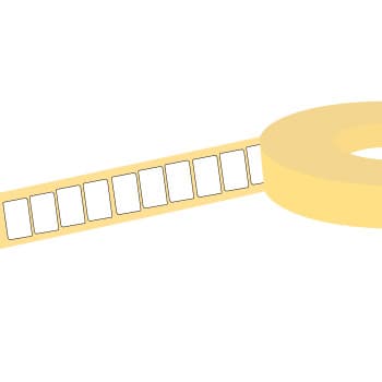 Etiquetas 16x23mm Rolo Cx 10 Rolos x 700 etiquetas KF04236