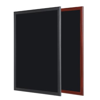 Quadro de Giz Preto Moldura Cerejeira 35x25cm