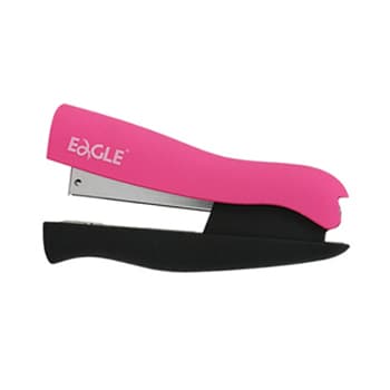 Agrafador 24/6 20 Folhas Fullstrip Eagle Neon Rosa