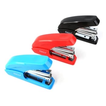 Agrafador 24/6 20 Folhas Baixo Esforço Eagle Sortido