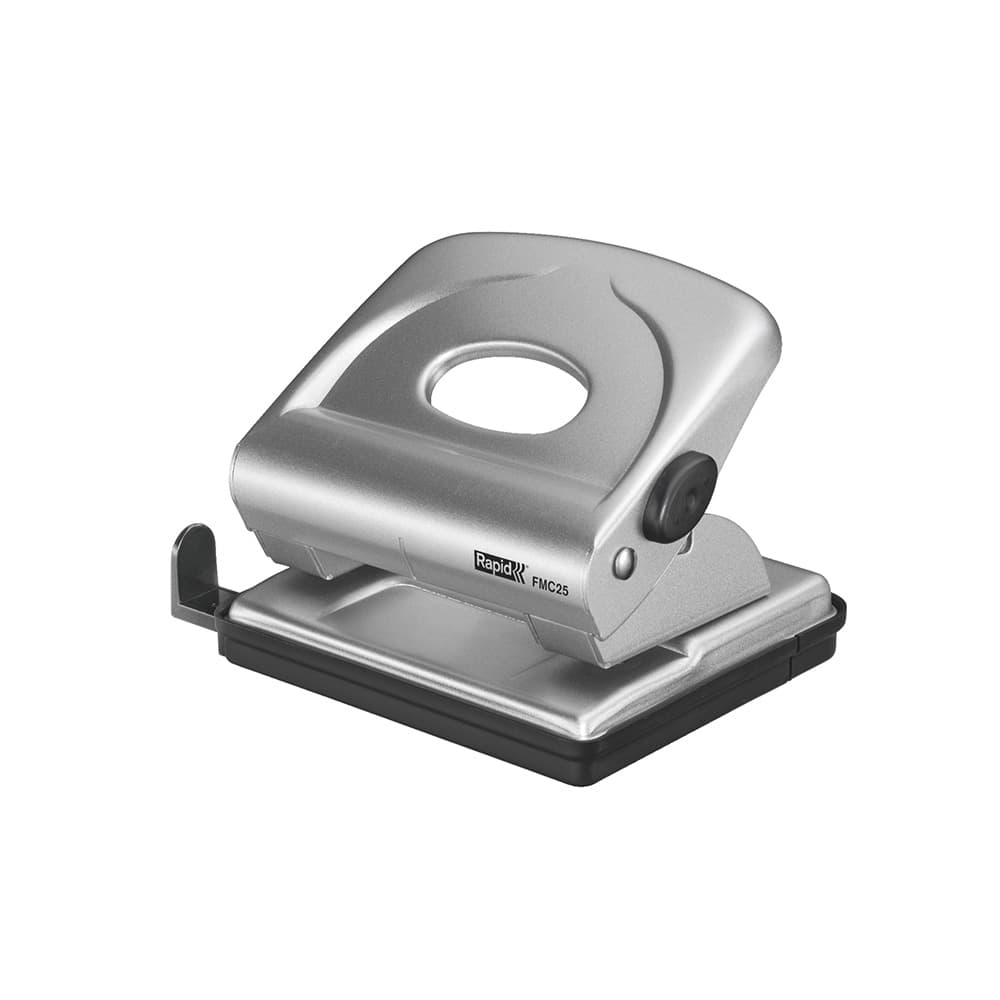 Furador 25 Folhas Rapid FMC25 Fashion Prata