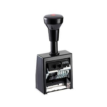 Numerador Sequencial Metalico Reiner B6K 06 Rodas 4,5mm