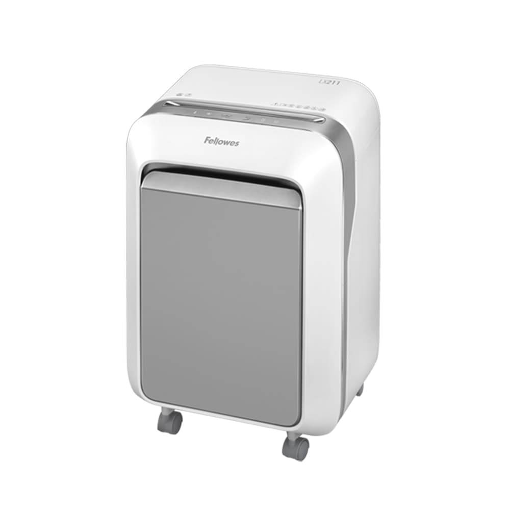 Destruidora Particulas 2x12mm Fellowes LX211 Branca P5 15Fls