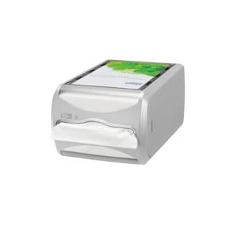 Dispensador p/550 Guardanapos TORK (N4) Cinzento Claro