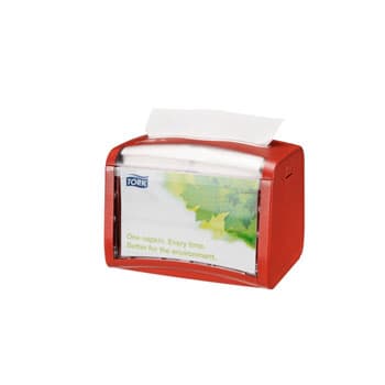 Dispensador p/275 Guardanapos TORK (N4) Vermelho