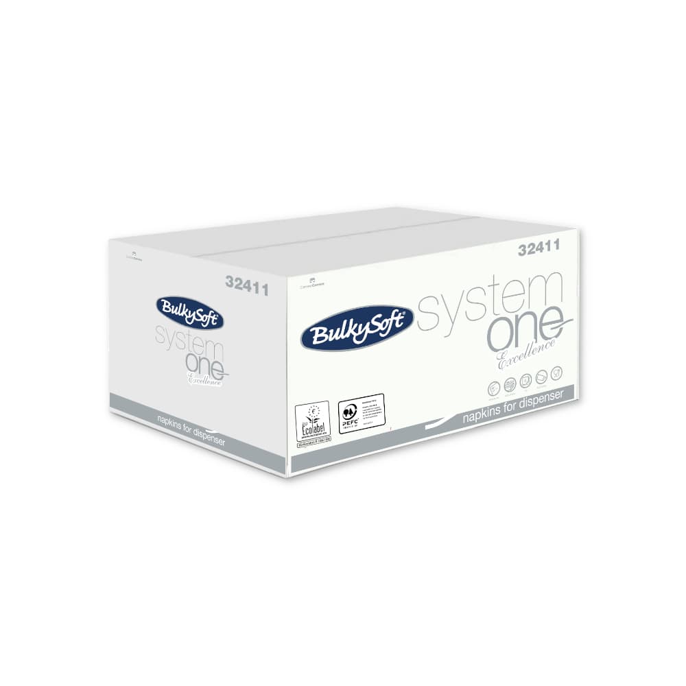 Recargas Guardanapos 32x21,3 2Fls Zig-Zag 40maços=8960un