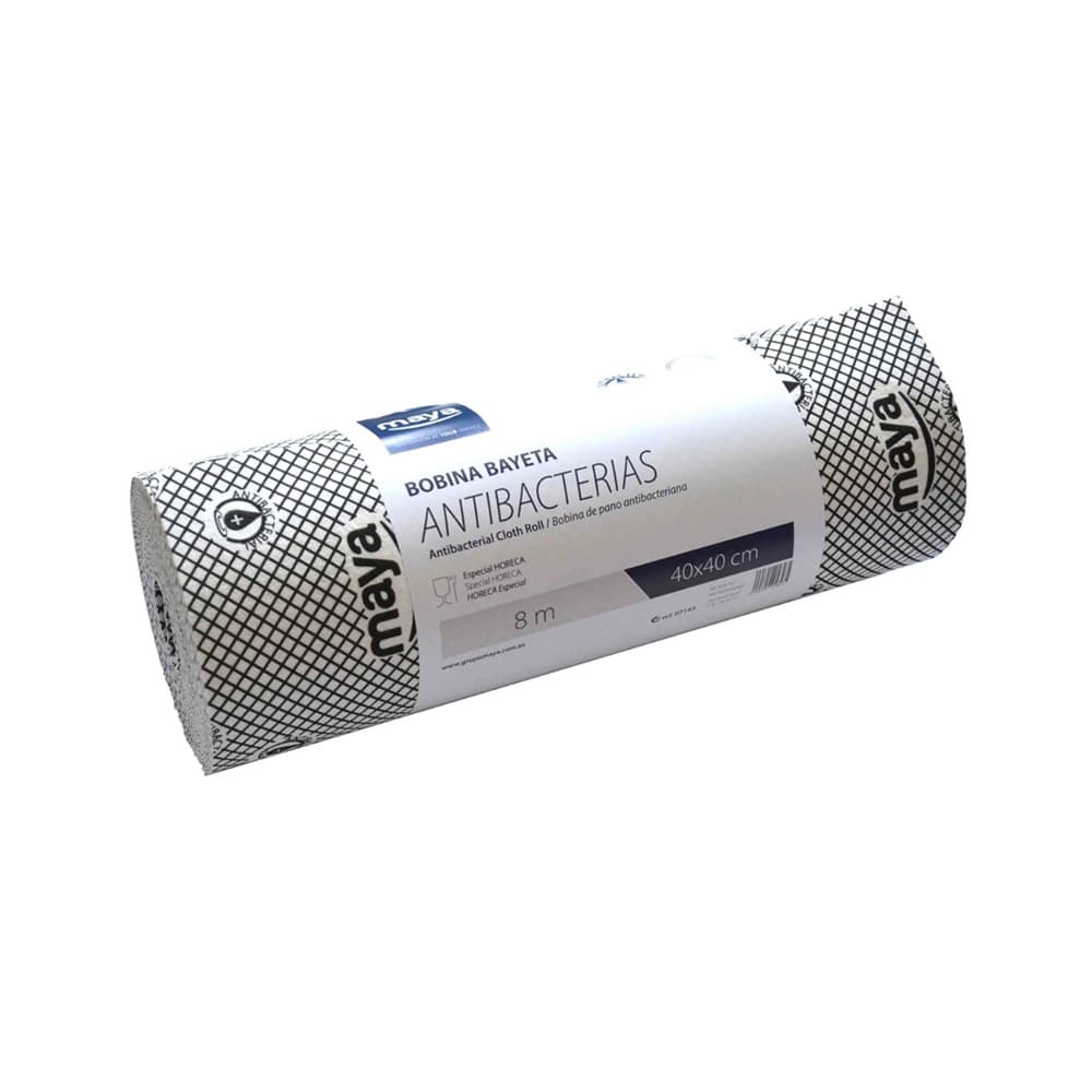 Rolo Pano Pré-Corte 8mx40cm Antibactérias