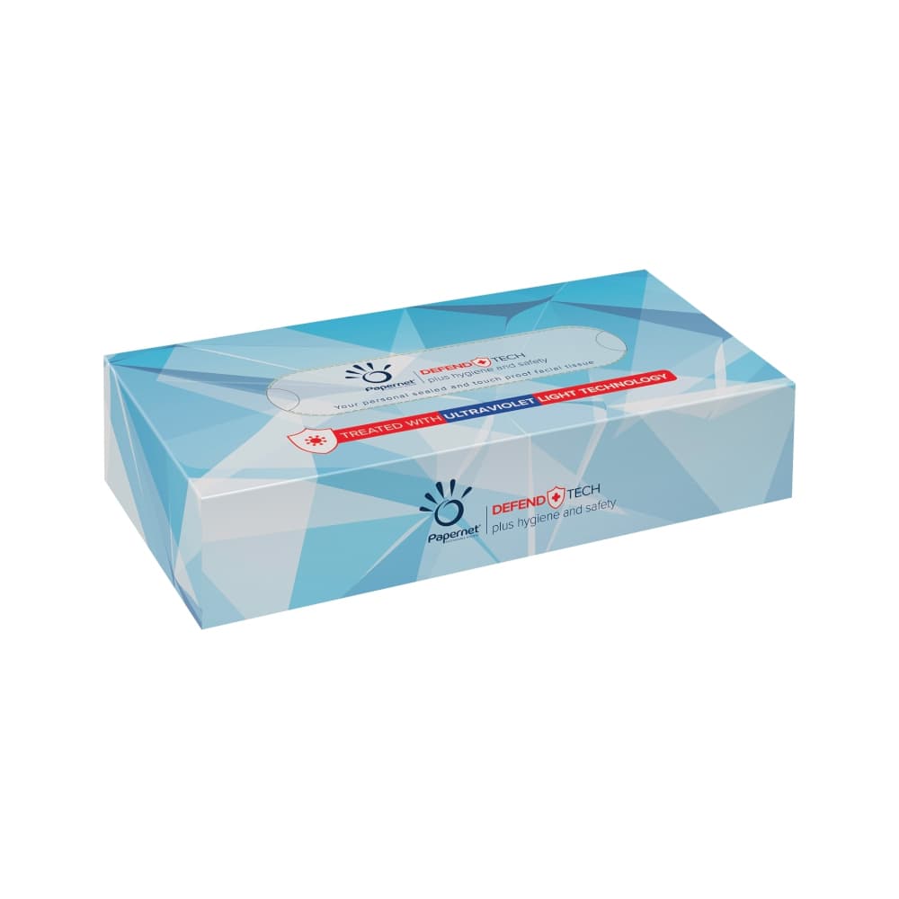 Lenços Papel Facial Papernet 415938 20x21cm 100un