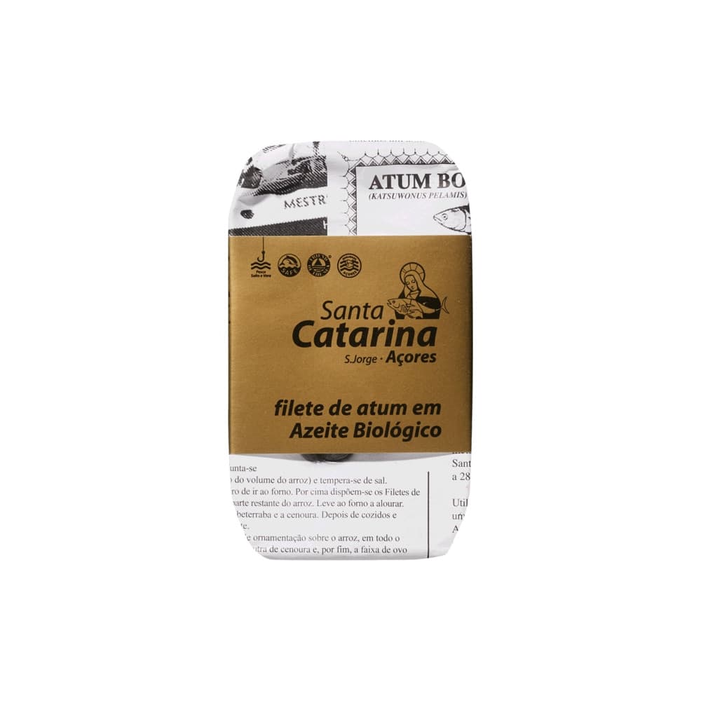 Filete Atum Santa Catarina Azeite Bio 120g