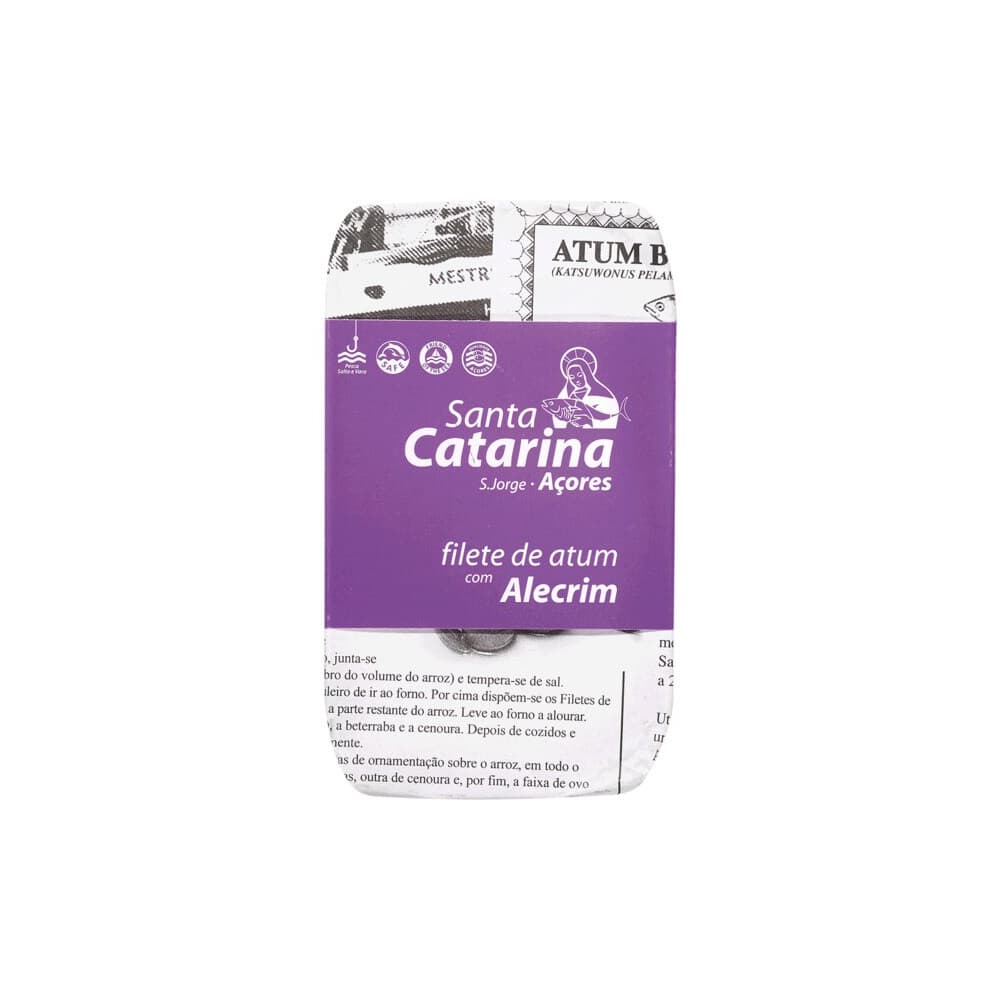 Filete Atum Santa Catarina c/Alecrim 120g
