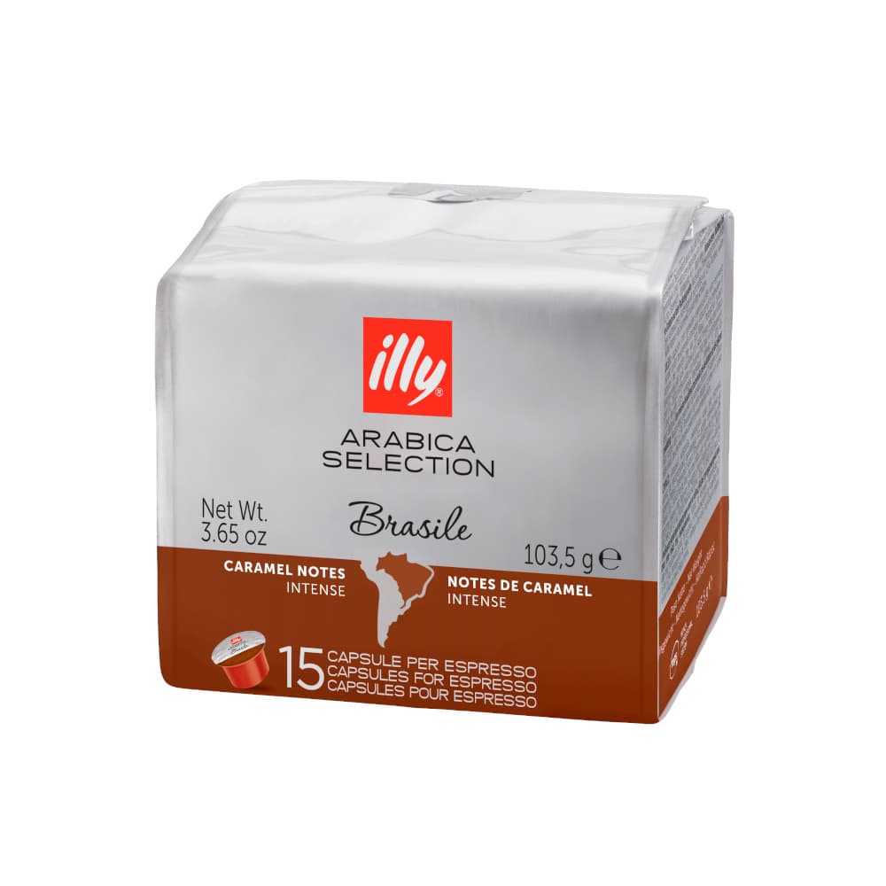 Café Cápsulas MPS ILLY Brasil 15un