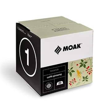 Café Cápsulas MPS MOAK Ginseng 20un