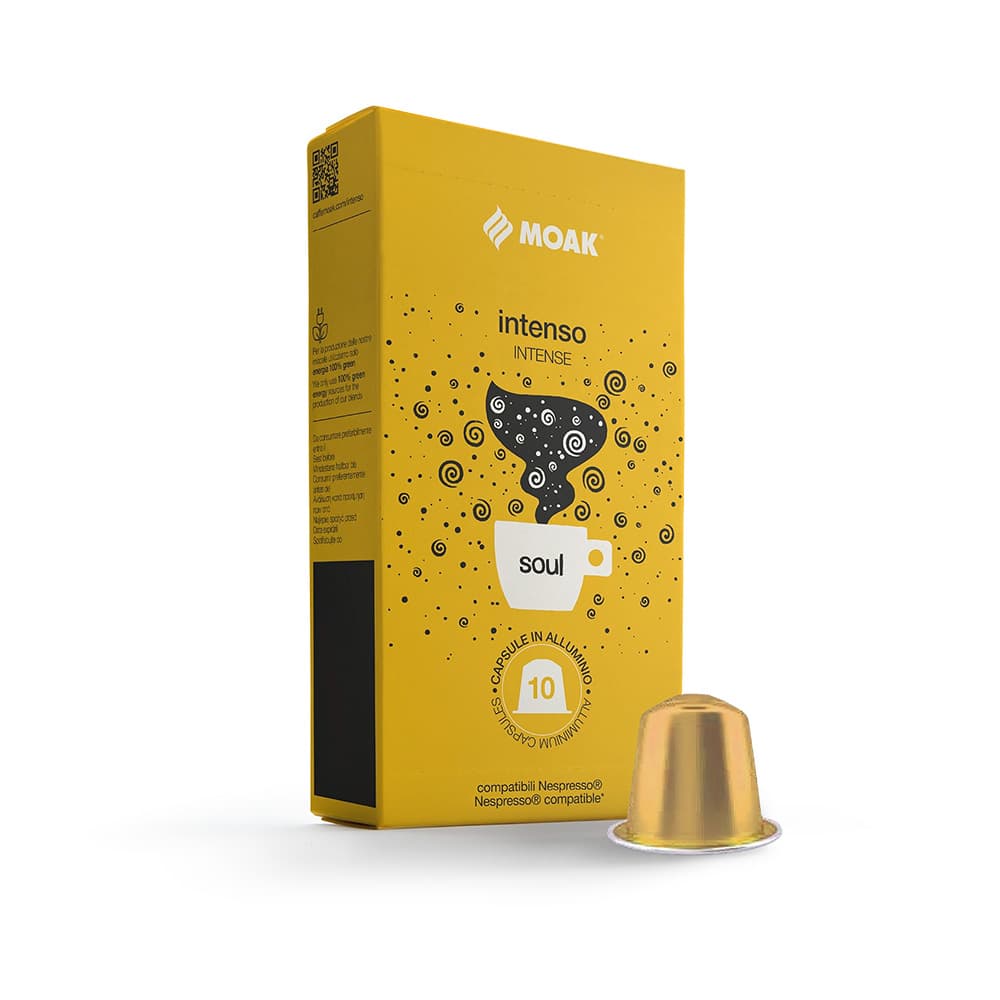 Café Cápsulas p/Nespresso MOAK Intenso Soul 10un