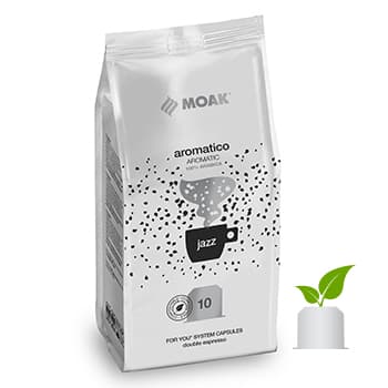 Café Cápsulas ForYou Double Compostável Aromatico 100un=200