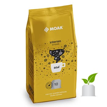 Café Cápsulas ForYou Double Compostável Intenso 100un=200