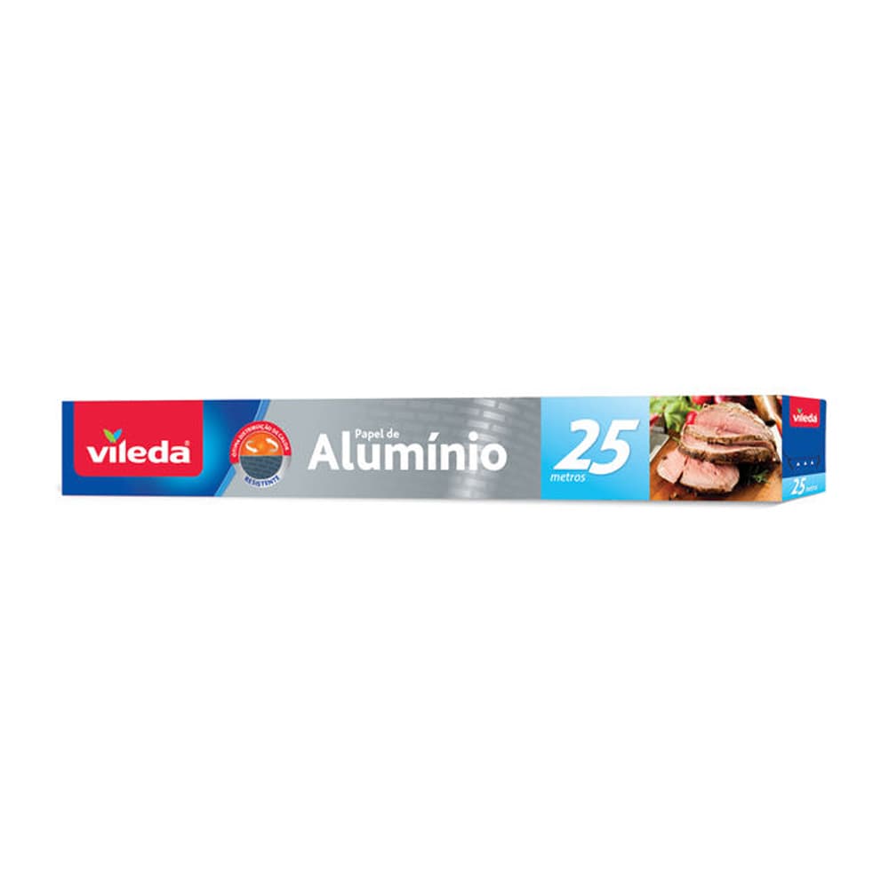 Rolo Alumínio Alimentar Freschmate Vileda 25mts