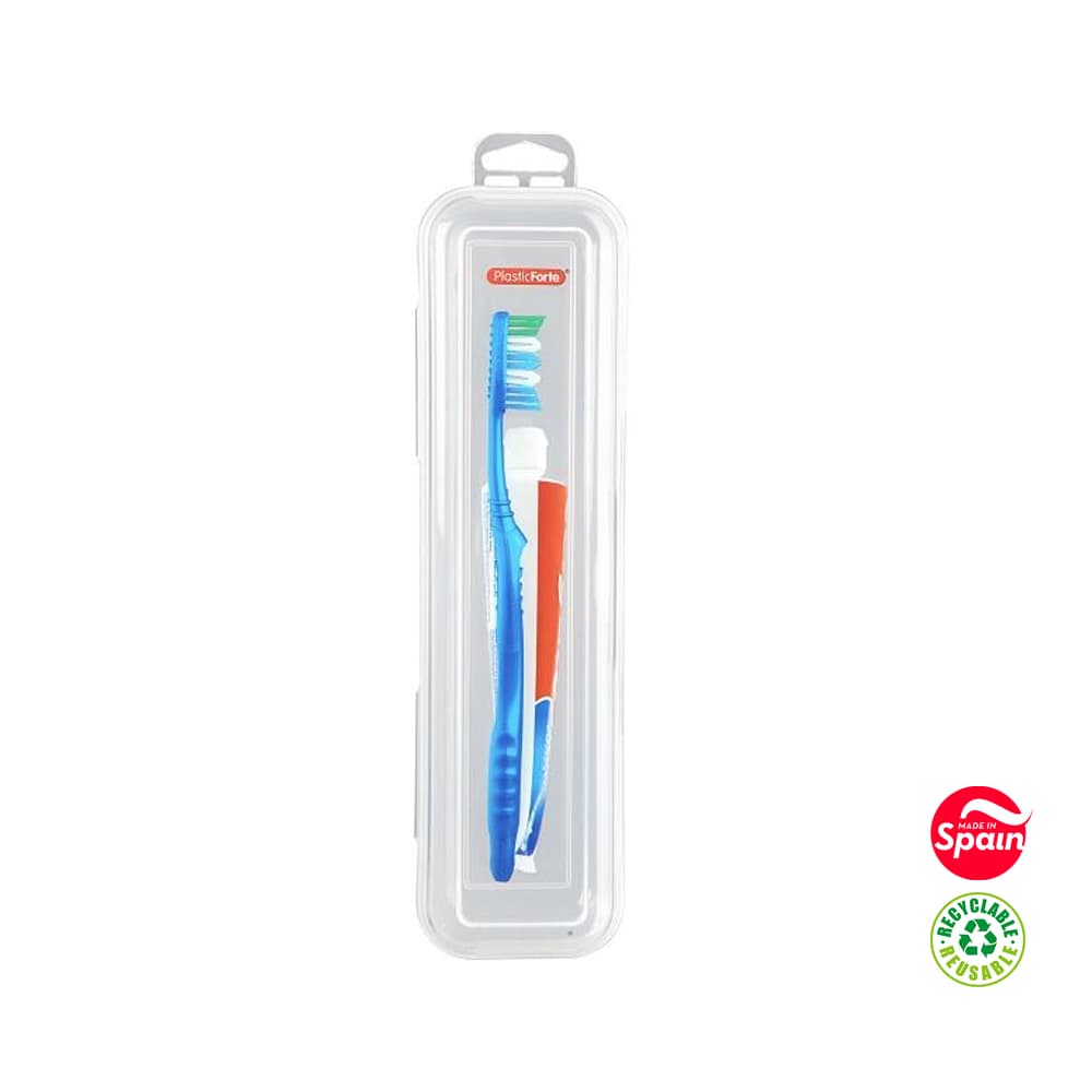 Estojo Multiusos Higiene Oral Transparente 1un