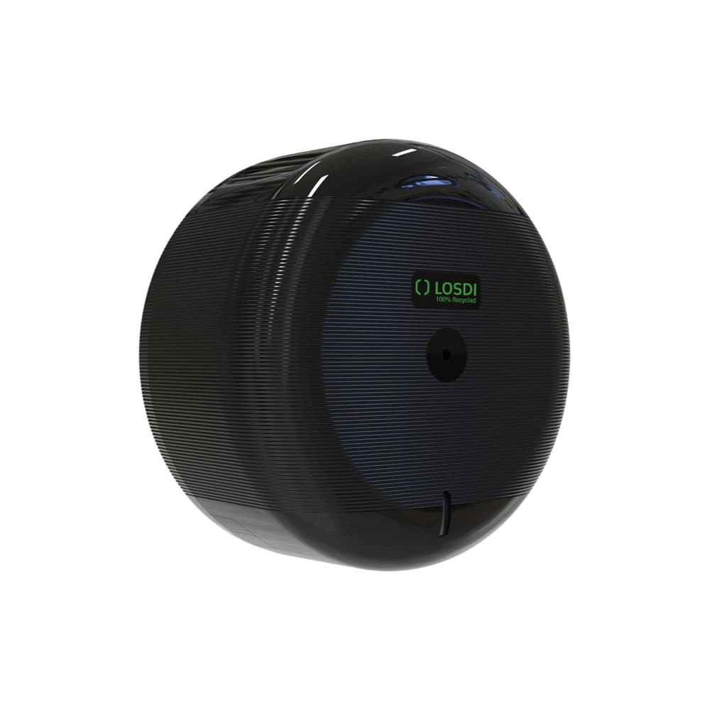 Dispensador Papel Higiénico Ext Central Ecoluxe Losdi Preto