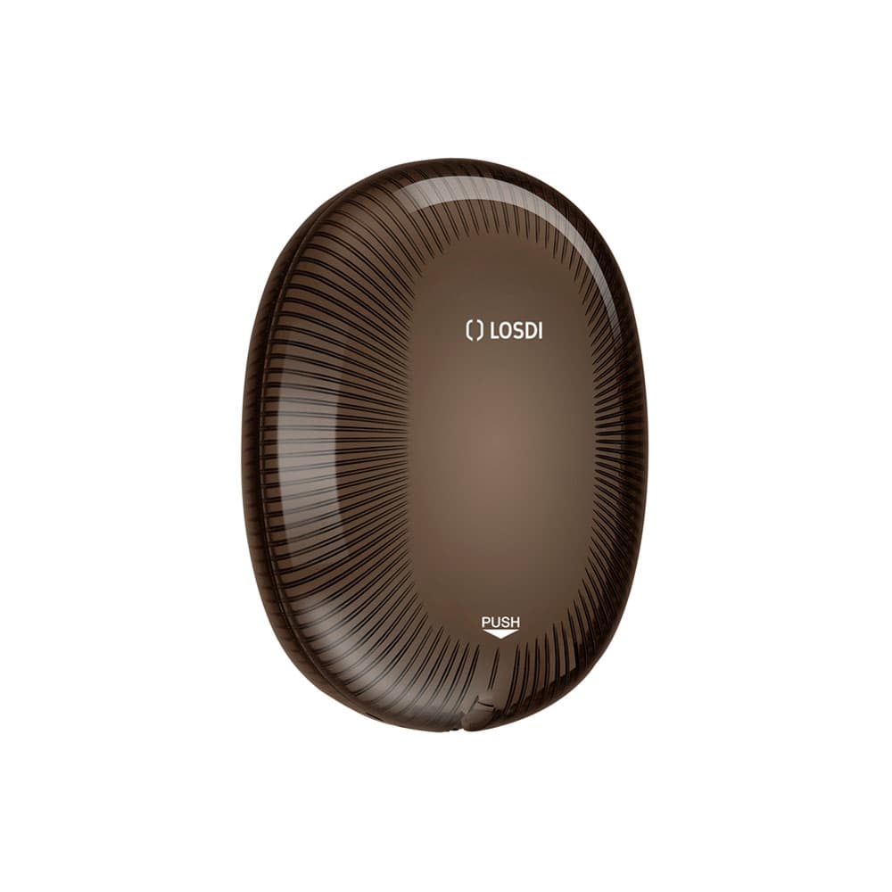 Saboneteira Enchimento Plástico Star Losdi Preto 850ml