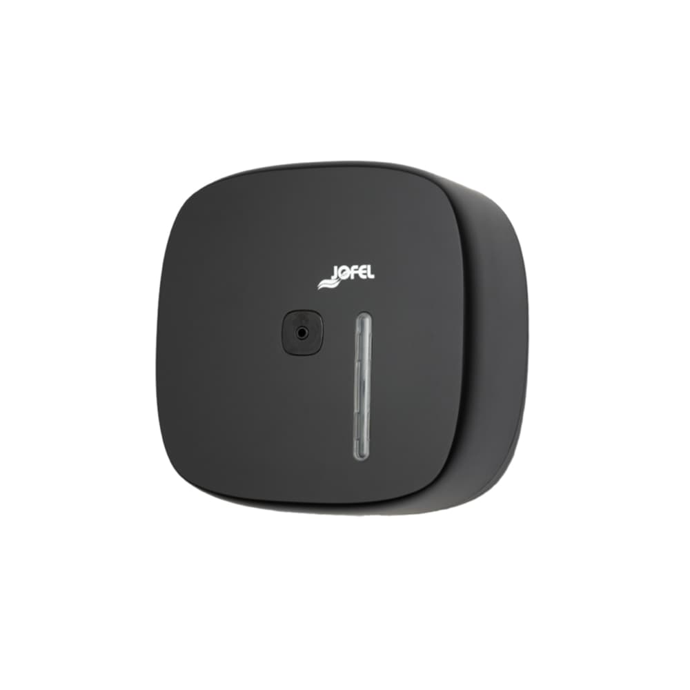 Dispensador Papel Higiénico Ext Central Jofel Preto Mate