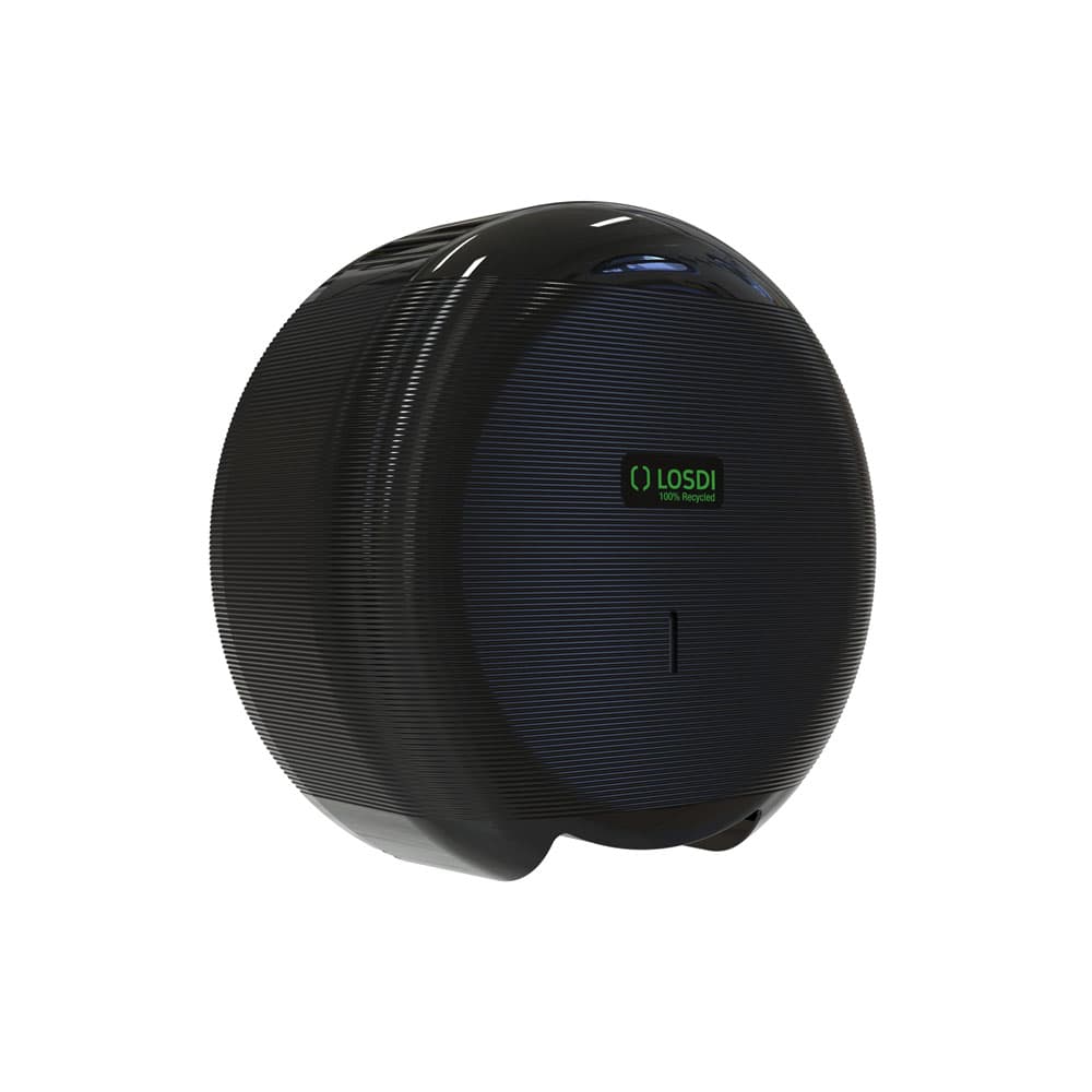 Dispensador Papel Higiénico Jumbo EcoLuxe Losdi Preto
